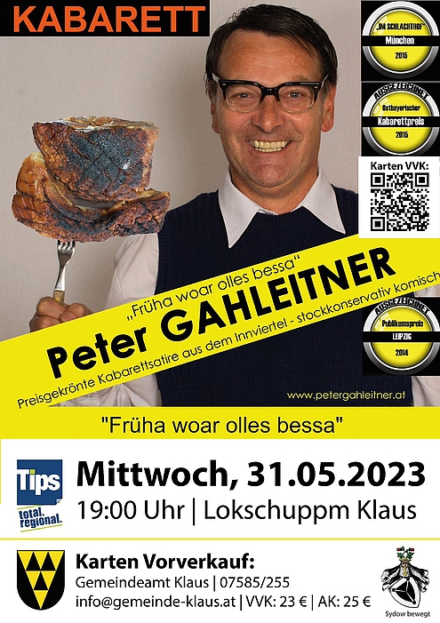 Kabarett mit Peter Gahleitner